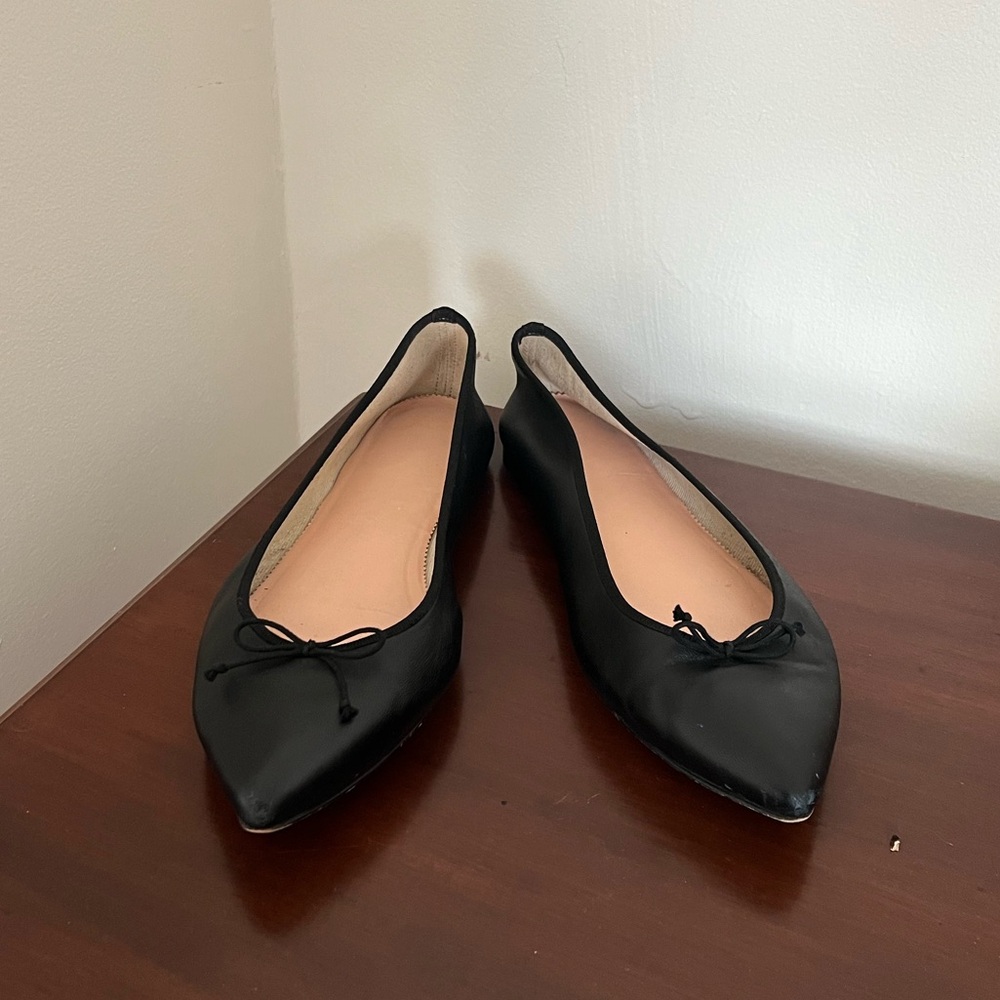 J. Crew pointed ballet flats